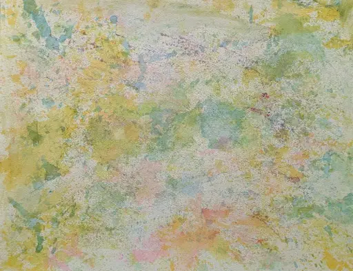 a worm spring day / 2026 / watercolor on paper / F6