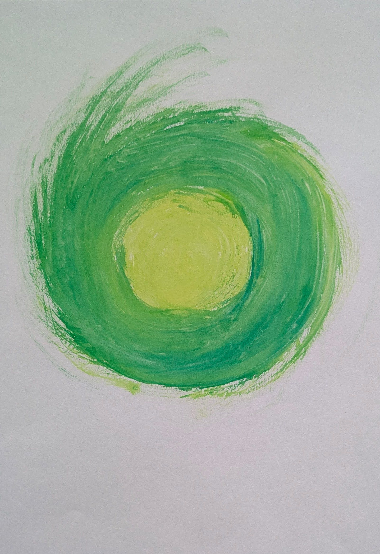 first day of spring 2026 / 2026 / acrylic gouache on paper / F6