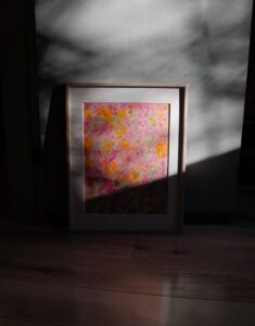 Score of Sunlight -From Equinox to Pure Brightness- / 陽光の譜 －春分から清明へ－ / watercolor / F6