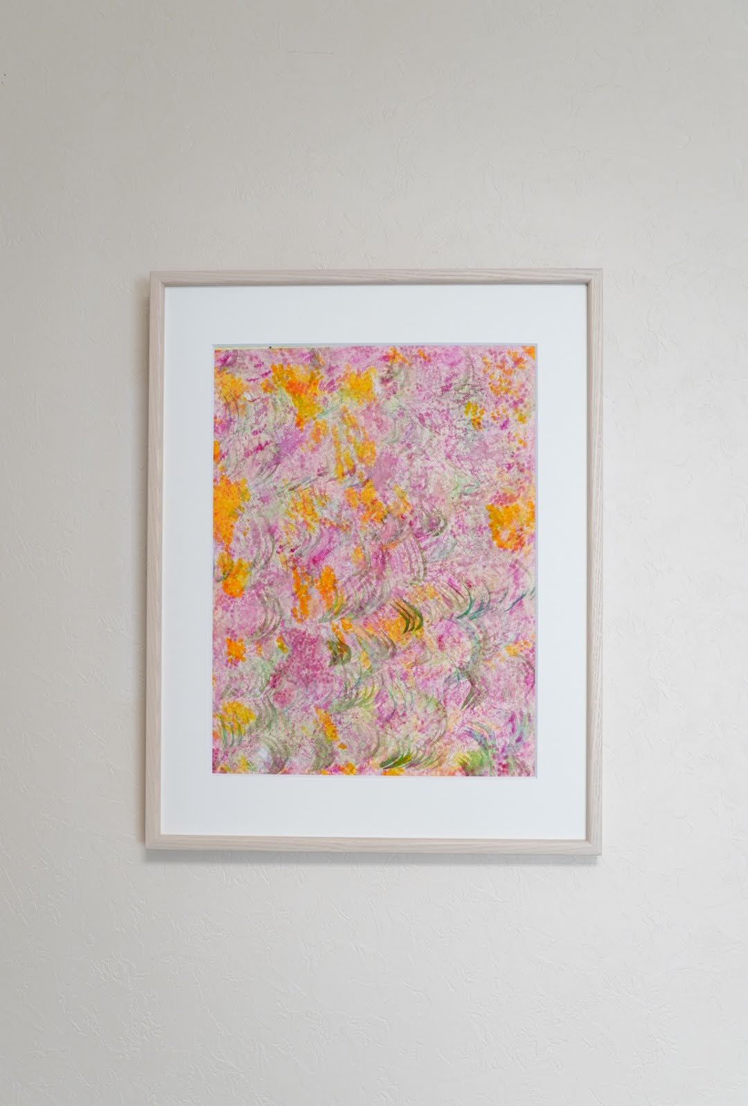 Score of Sunlight -From Equinox to Pure Brightness- / 陽光の譜 －春分から清明へ－ / watercolor / F6